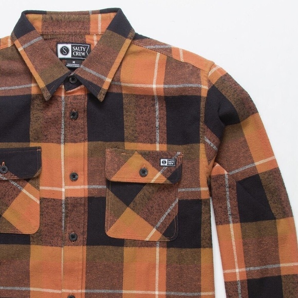 SALTY CREW Dawn Patrol Mens Flannel XXL - Picture 1 of 4